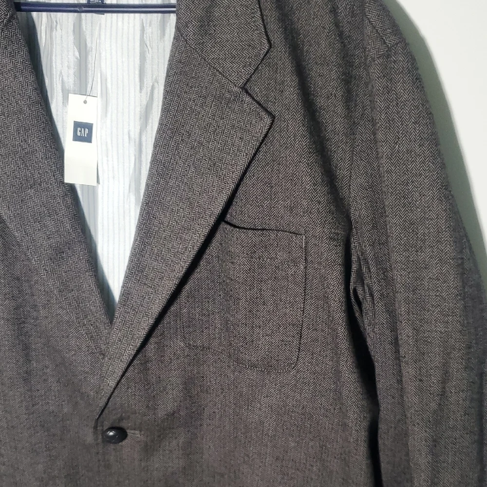 NWT GAP Sport Coat Men’s Sz XXL 100% Cotton Brown Men's Blazer